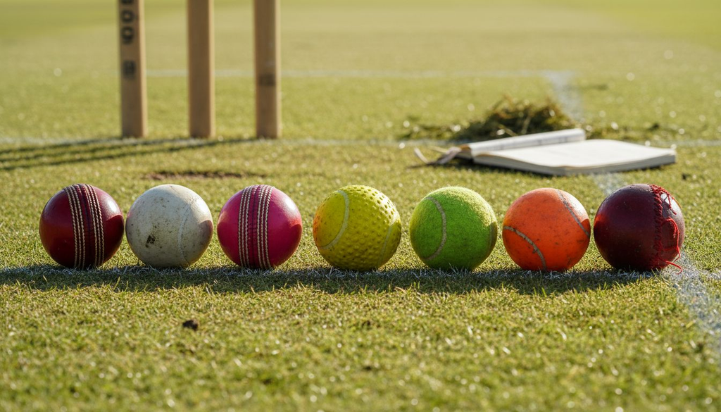 7 Key Types of Cricket Balls for Amateur Players