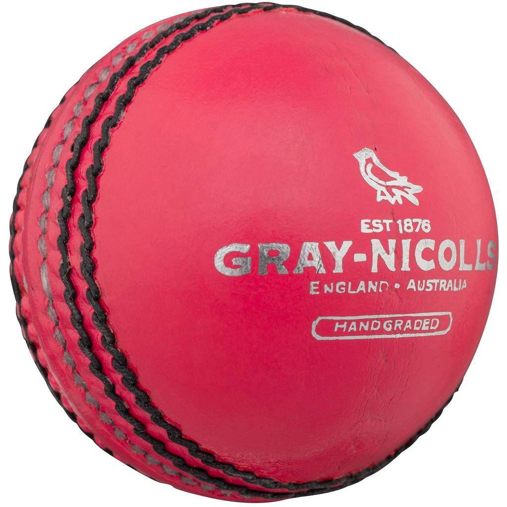 Gray-Nicolls Crown 2 Star Cricket Ball - Size: 156g - Pink