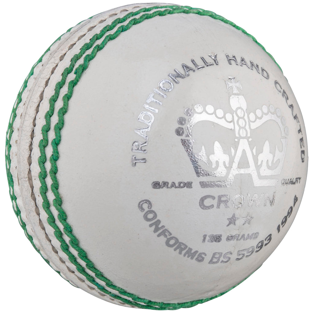 Gray-Nicolls Crown 2 Star Cricket Ball - Size: 135g - White