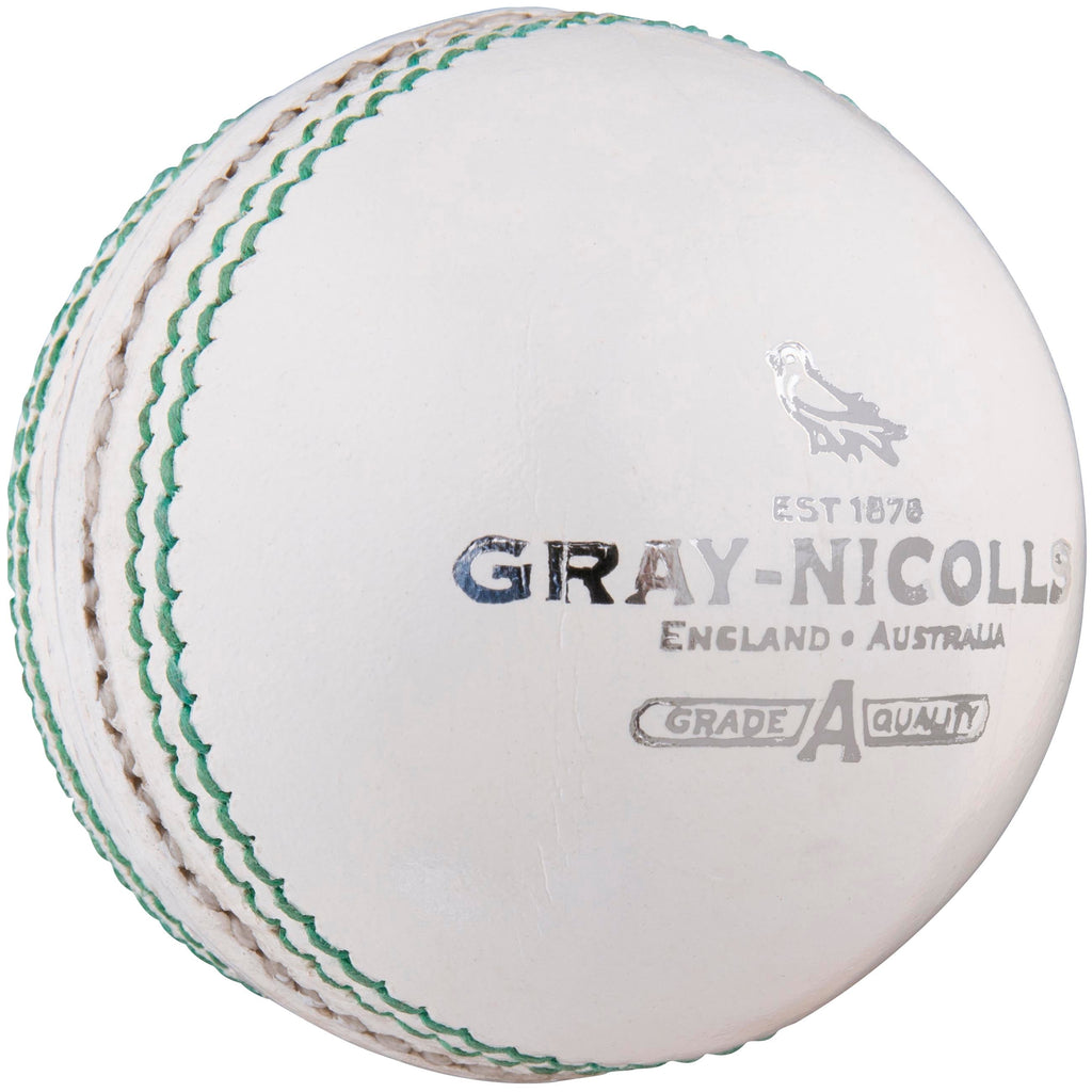 Gray-Nicolls Crest Legend Cricket Ball - Size: 156g - White