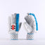 Gray-Nicolls GN400 Batting Gloves - Size: RH - Small Junior - White/Blue
