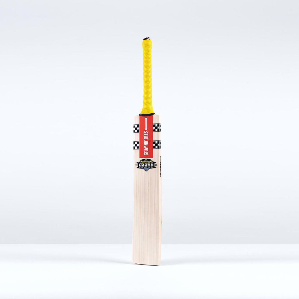 Gray-Nicolls Havoc HB317 Pro Edition Adult Cricket Bat - Size: Short Handle - Yellow