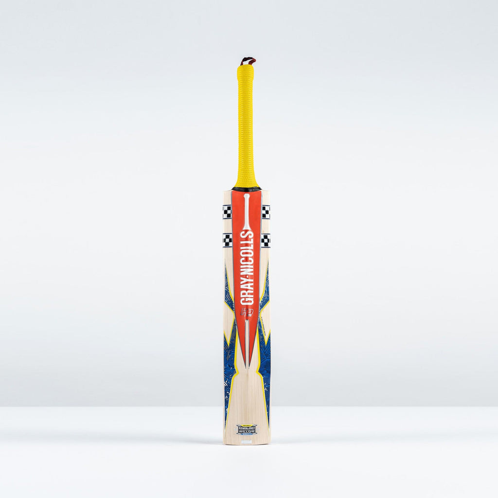 Gray-Nicolls Havoc HB317 Pro Edition Adult Cricket Bat - Size: Short Handle - Yellow