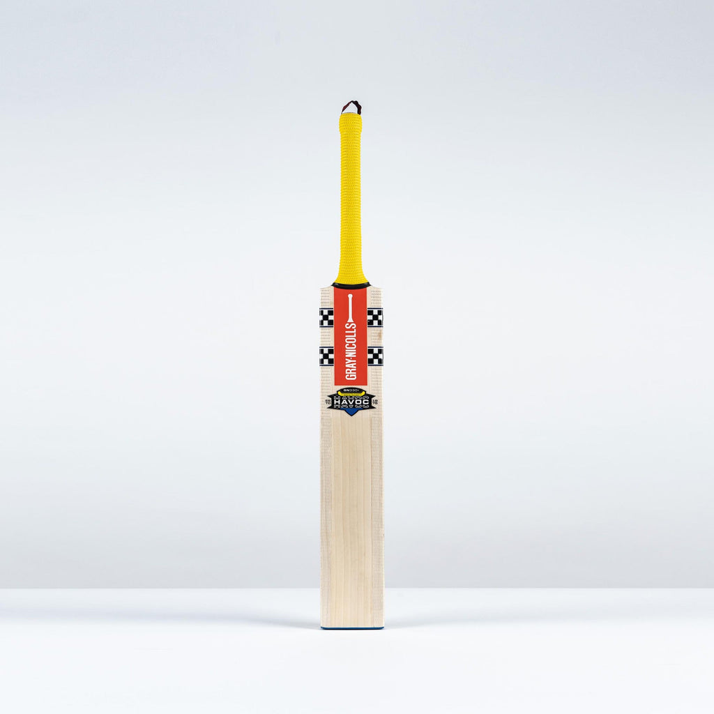 Gray-Nicolls Havoc HB317 GN330+ Adult Cricket Bat - Size: Short Handle - Yellow