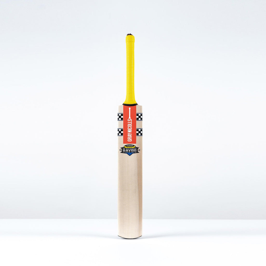 Gray-Nicolls Havoc HB317 Warrior Adult Cricket Bat - Size: Short Handle - Yellow