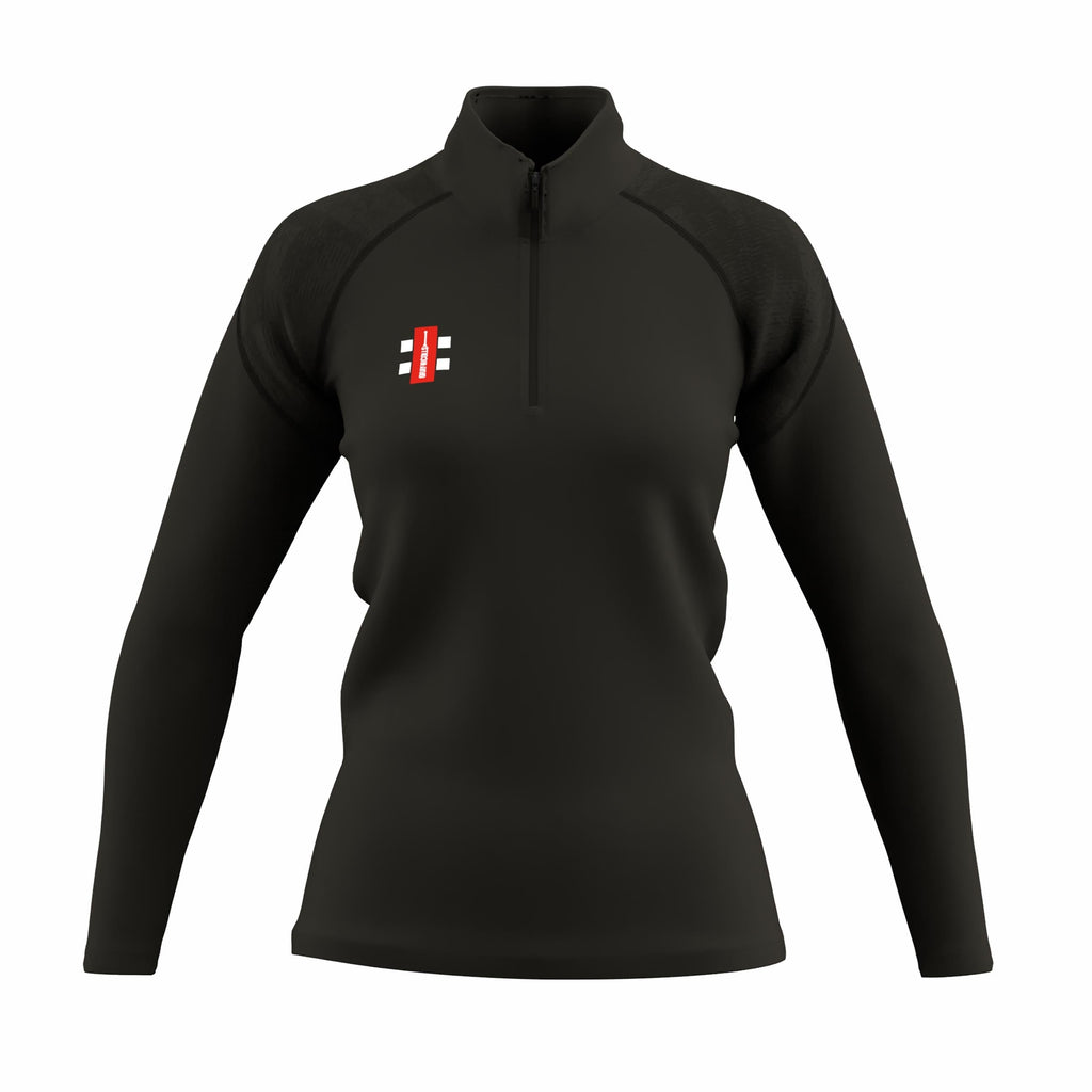 Gray-Nicolls GTS 1/4 Zip Fleece - Womens - Size: 18 - Black