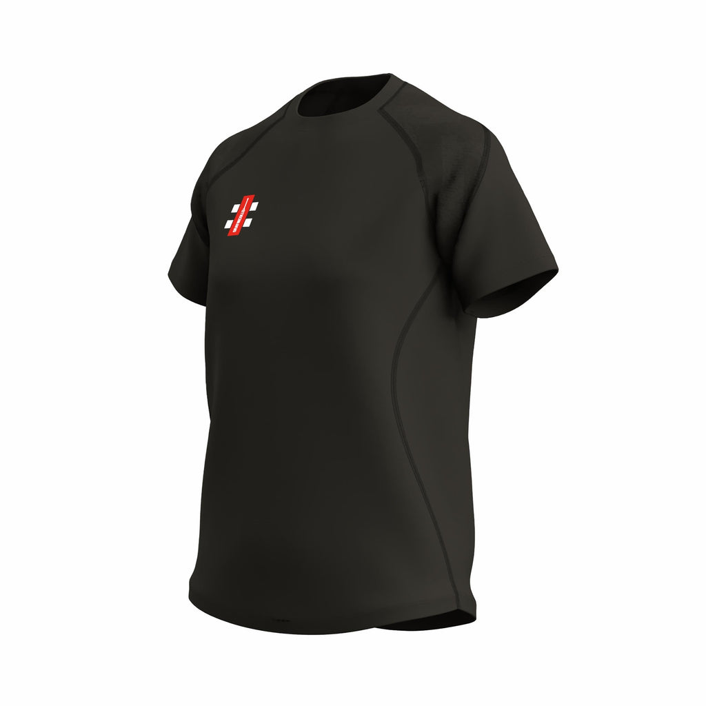 Gray-Nicolls GTS Short Sleeve T-Shirt - Womens - Size: 6 - Black