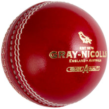 Gray-Nicolls Crest Academy Cricket Ball - Size: 135g - Red