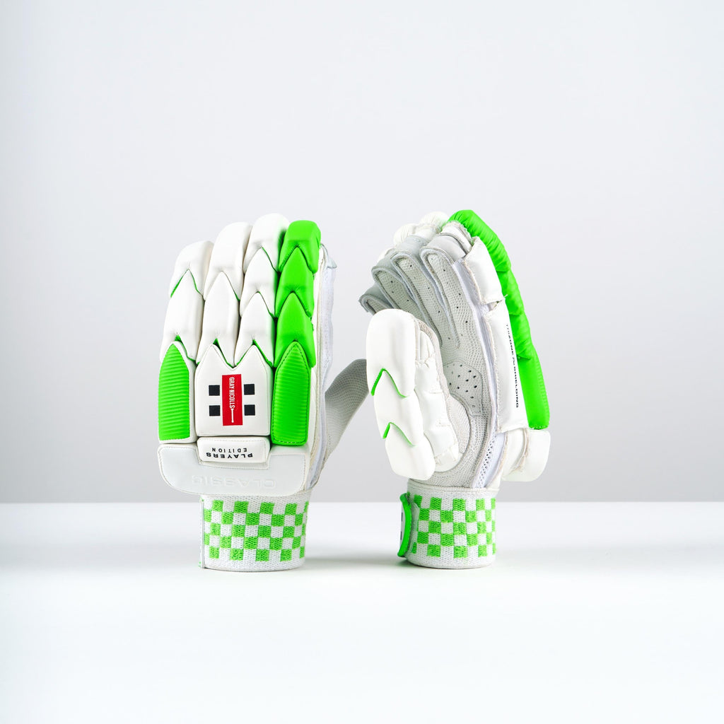 Gray-Nicolls Classic Players Edition Batting Gloves - Size: LH - Adult - Green