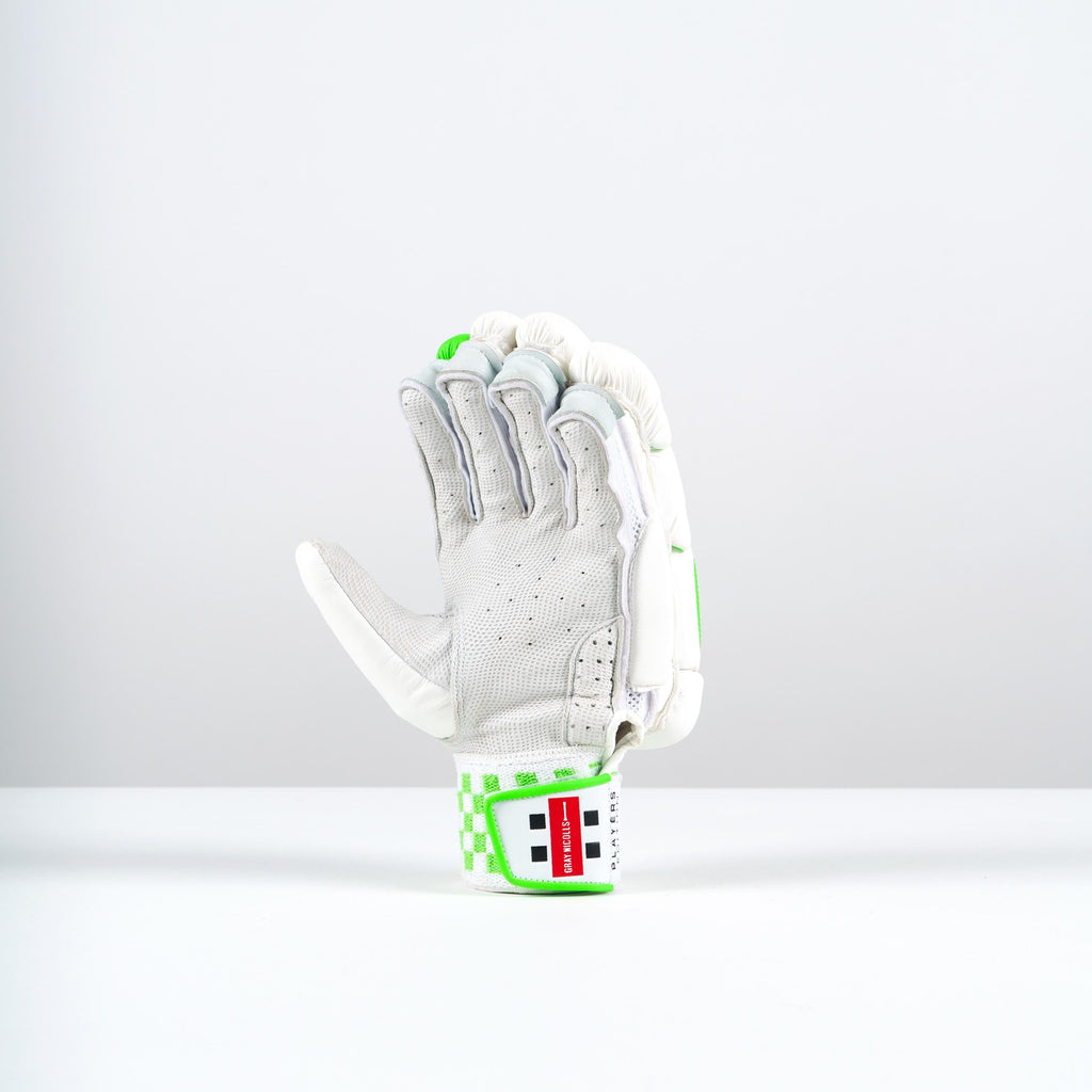 Gray-Nicolls Classic Players Edition Batting Gloves - Size: RH - Youth - Green