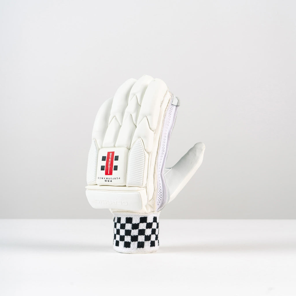 Gray-Nicolls Classic Pro Performance Batting Gloves - Size: LH - Small - White