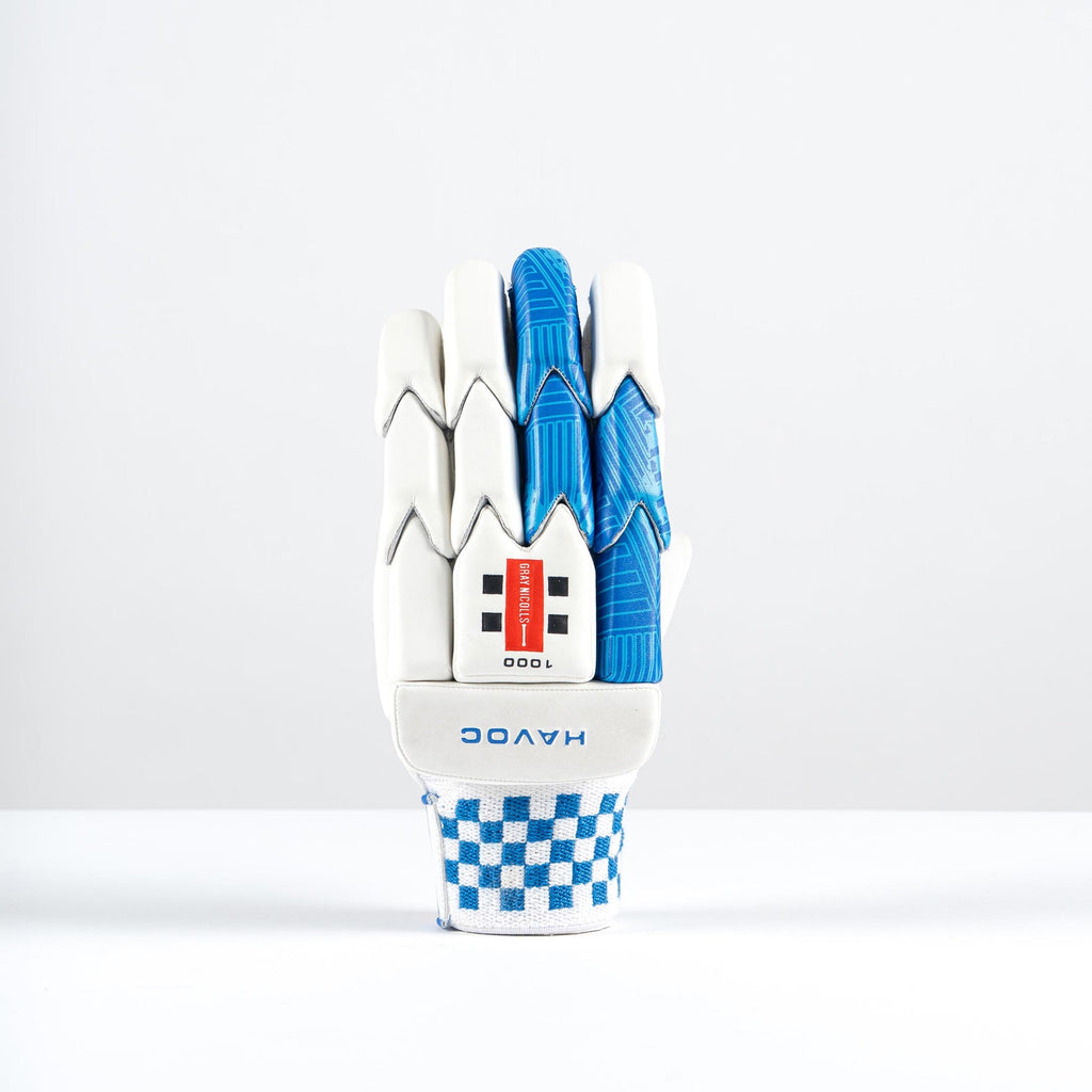 Gray-Nicolls Havoc 1.0 1000 Junior Batting Gloves - Size: RH - Youth - White
