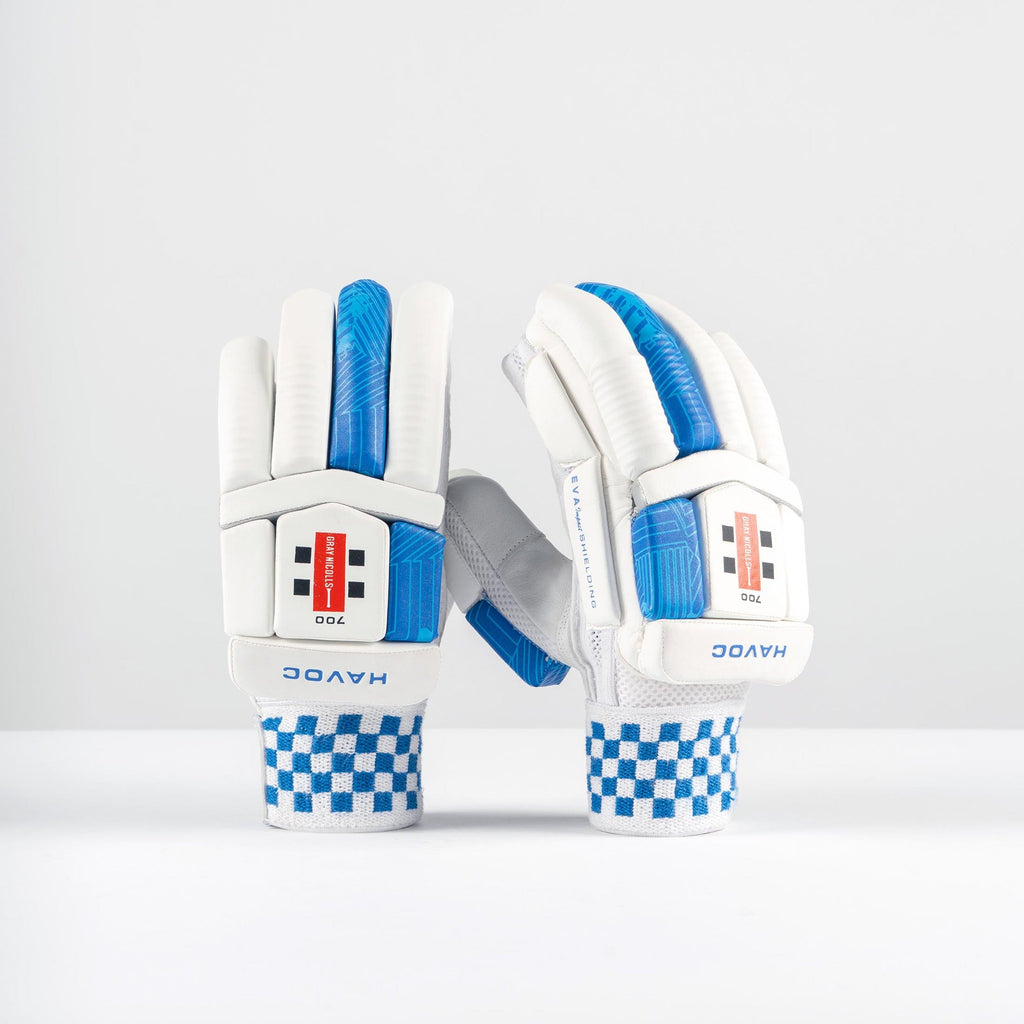 Gray-Nicolls Havoc 1.0 700 Adult Batting Gloves - Size: LH - Adult - White
