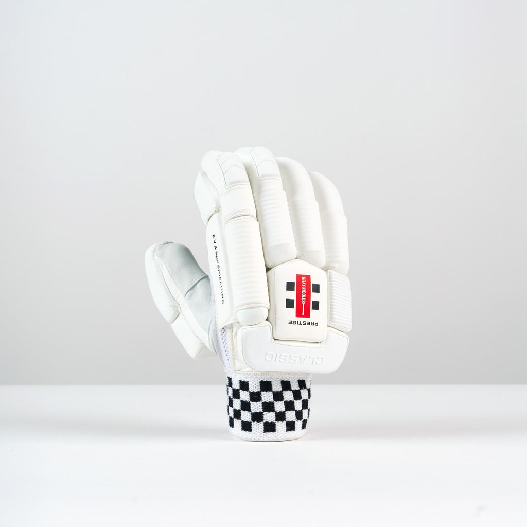 Gray-Nicolls Classic Prestige Batting Gloves - Size: RH - Large - White