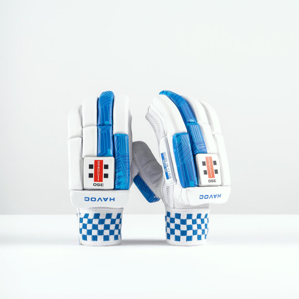 Gray-Nicolls Havoc 1.0 350 Junior Batting Gloves - Size: LH - Age 11-12 - White