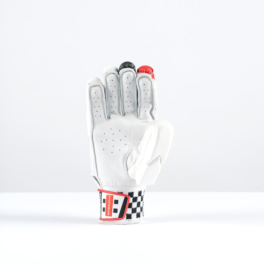 Gray-Nicolls Imperia 1.0 800 Adult Batting Gloves - Size: LH - Small - White