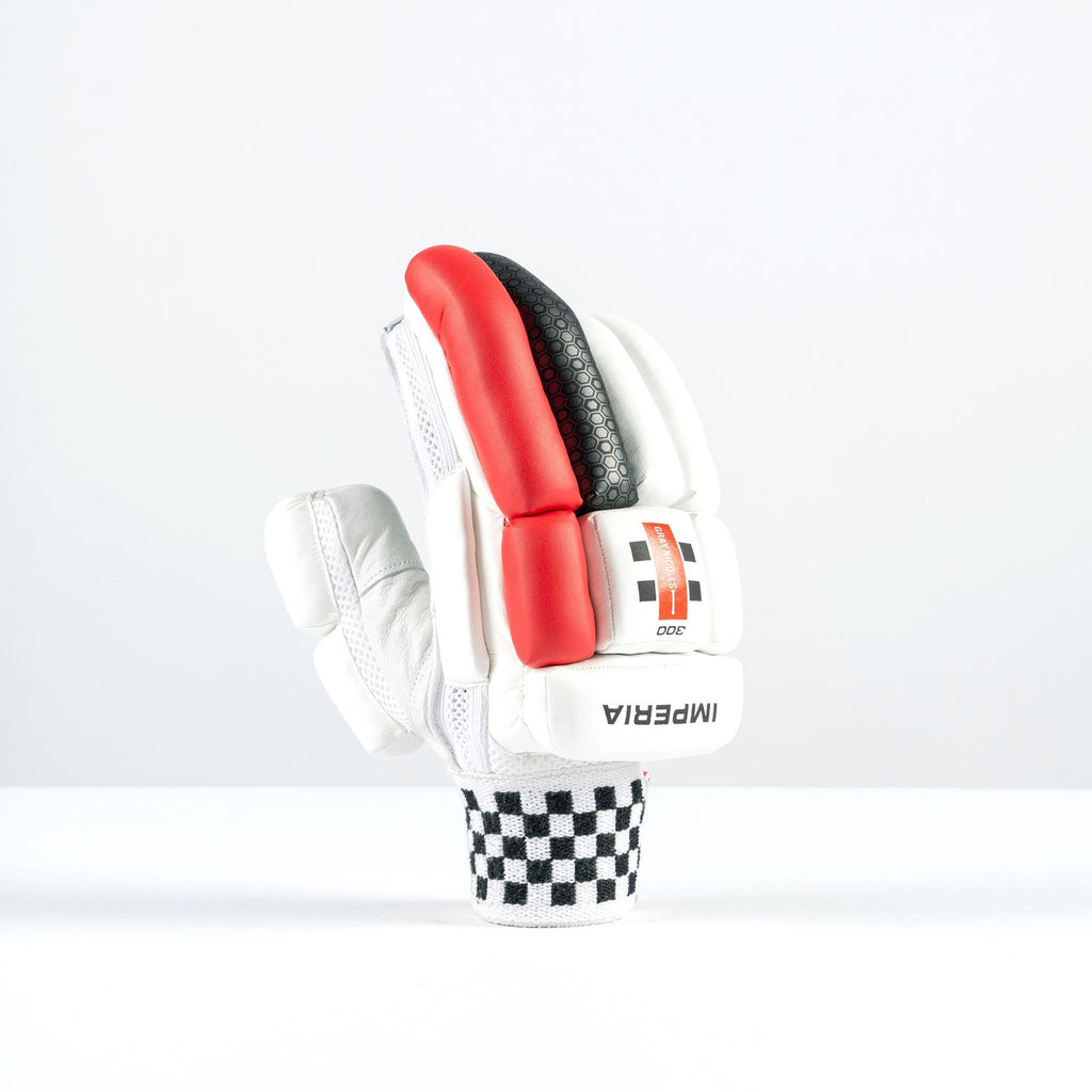 Gray-Nicolls Imperia 1.0 300 Junior Batting Gloves - Size: RH - Youth - White