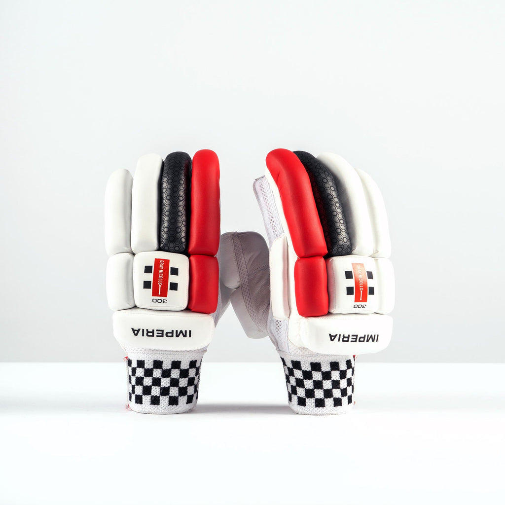Gray-Nicolls Imperia 1.0 300 Junior Batting Gloves - Size: LH - Youth - White