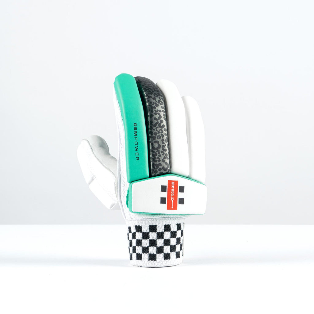 Gray-Nicolls GEM 3.1 Power Women's Batting Gloves - Size: LH - Youth - White