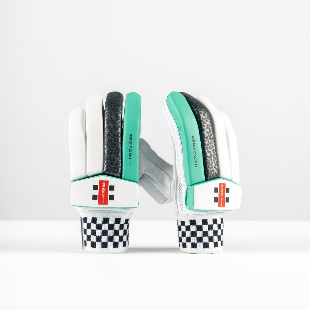 Gray-Nicolls GEM 3.1 Power Women's Batting Gloves - Size: LH - Youth - White