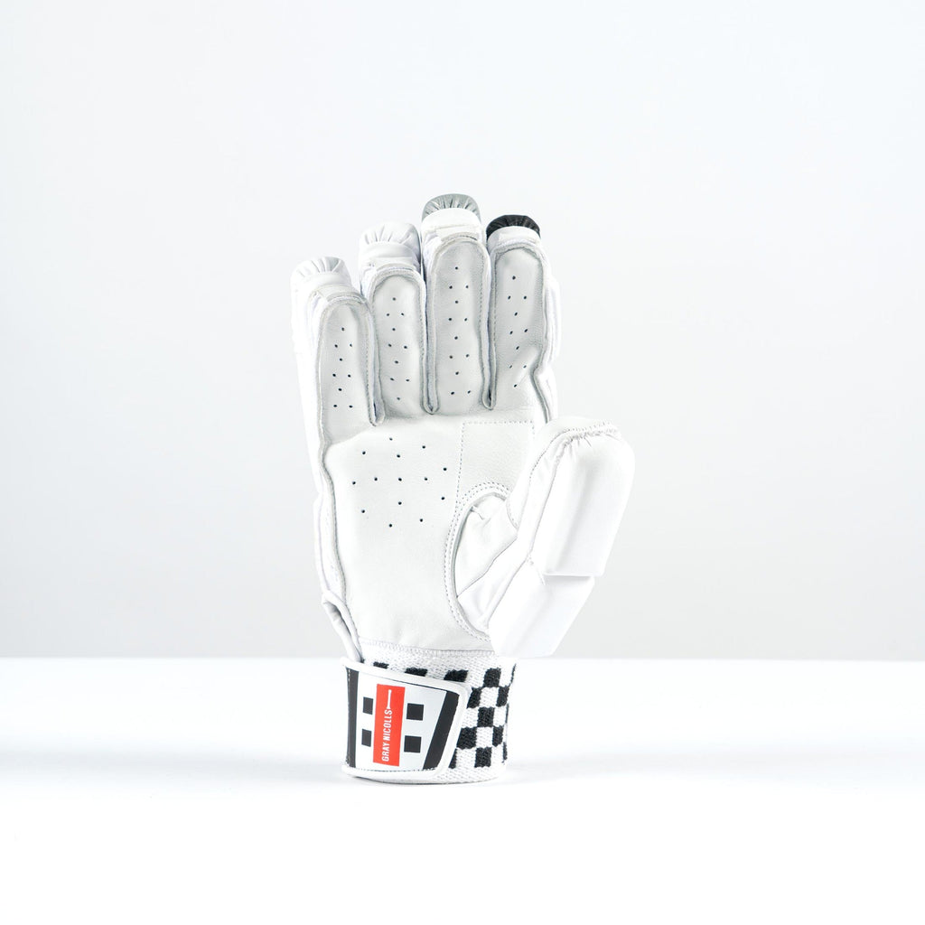 Gray-Nicolls GN500X Adult Batting Gloves - Size: RH - Adult - White