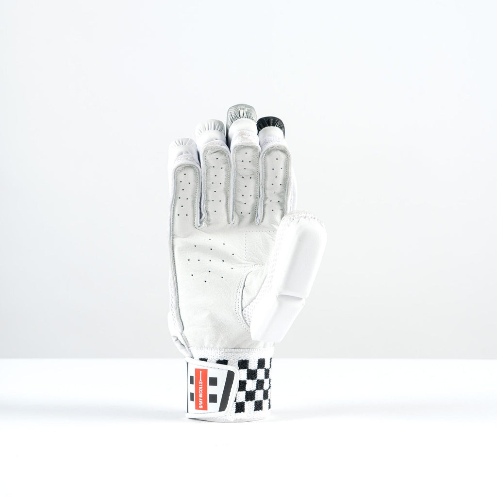 Gray-Nicolls GN400X Adult Batting Gloves - Size: LH - Adult - White