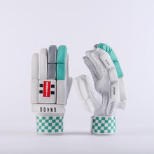 Gray-Nicolls GN400 GEM Batting Gloves - Size: LH - Gem - White/Aqua