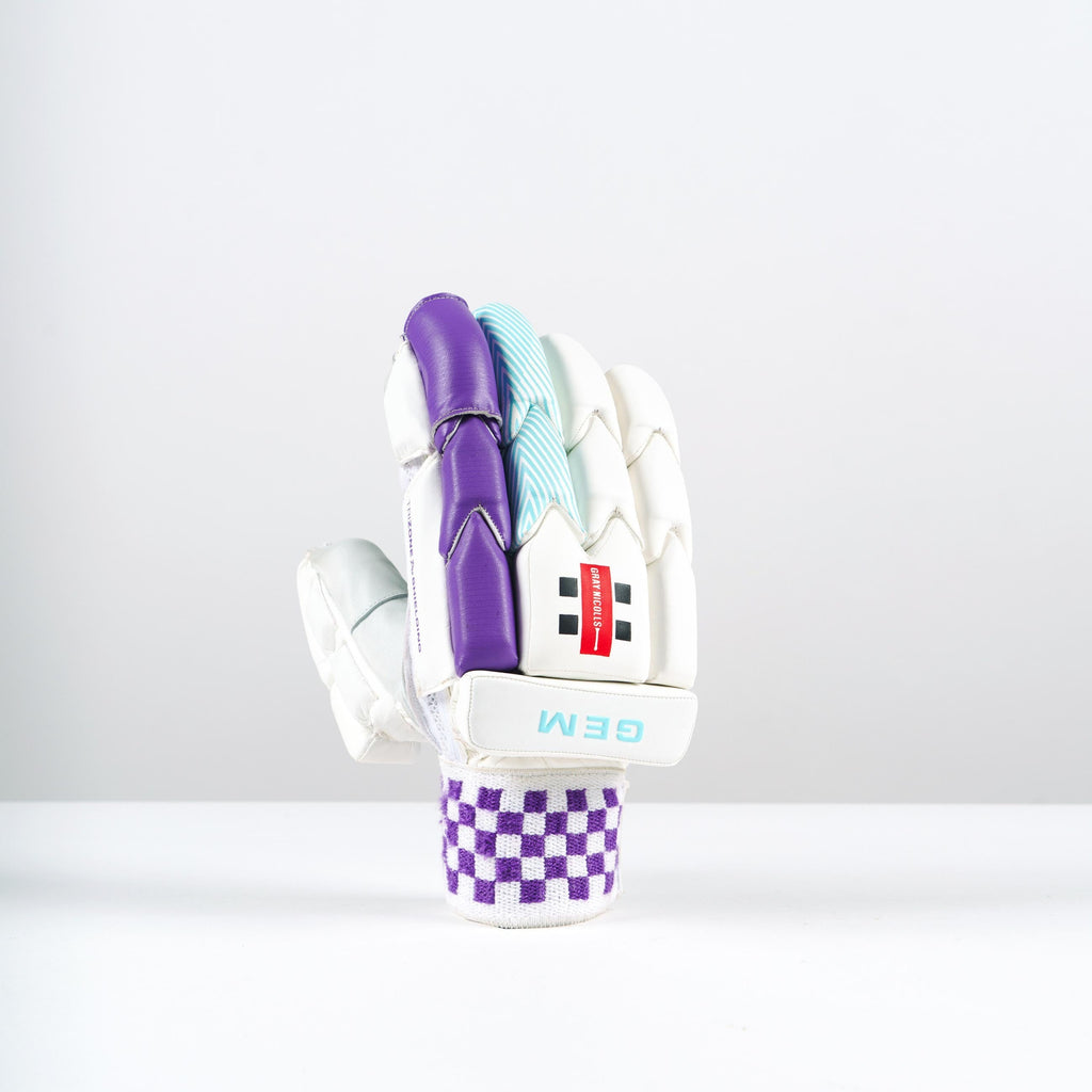 Gray-Nicolls GEM 2.1 Pro Performance Batting Gloves - Size: LH - Gem - White