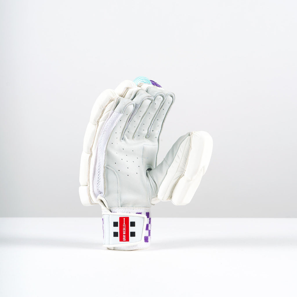 Gray-Nicolls GEM 2.1 Pro Performance Batting Gloves - Size: RH - Gem - White