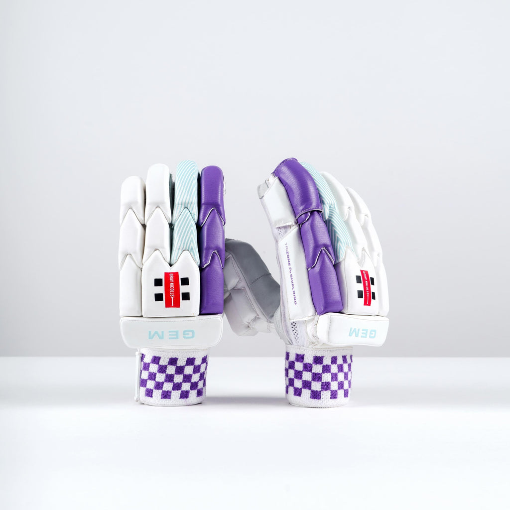 Gray-Nicolls GEM 2.1 Pro Performance Batting Gloves - Size: LH - Gem - White