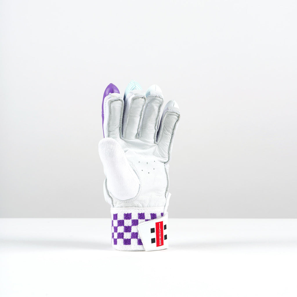 Gray-Nicolls GEM 2.1 Power Batting Gloves - Size: LH - Gem - White