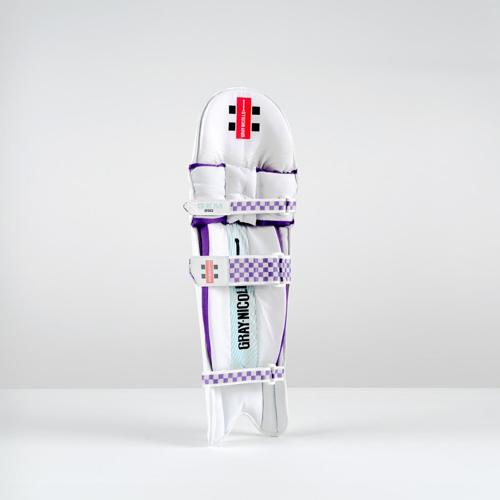 Gray-Nicolls GN250 GEM 2.1 Batting Pads - Size: Adult - White