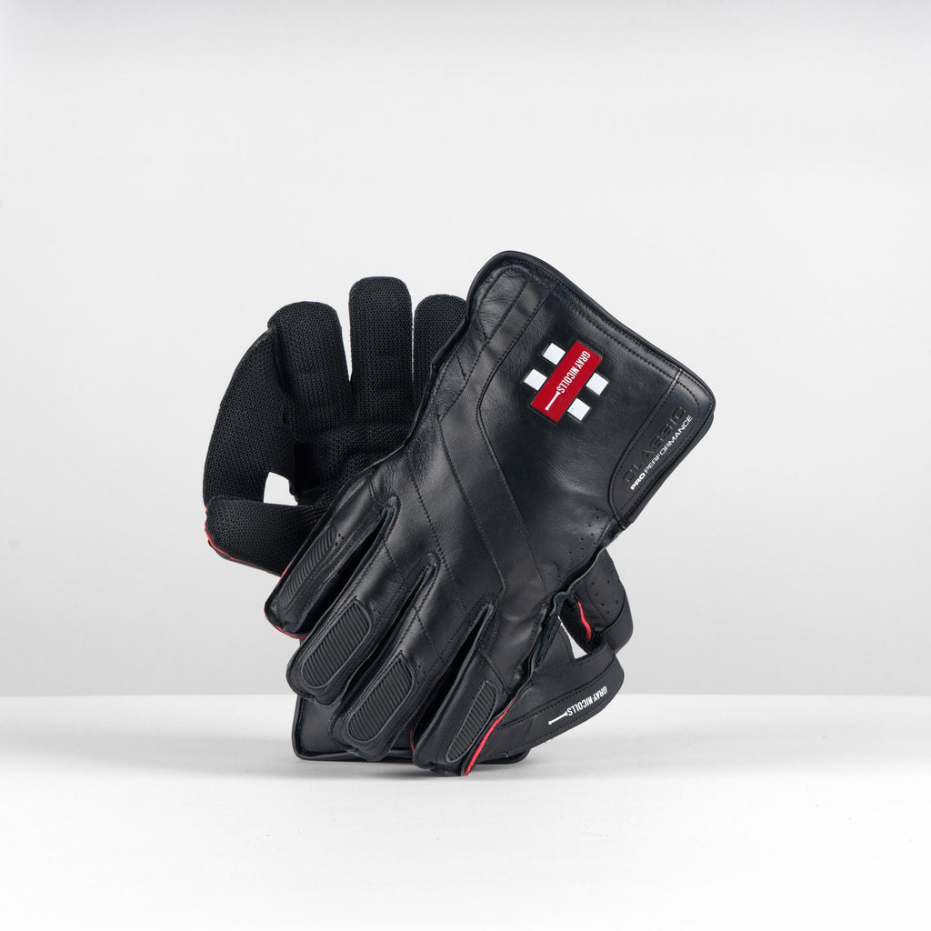 Gray-Nicolls Classic Pro Performance Wicketkeeping Glove - Black - Size: Youth