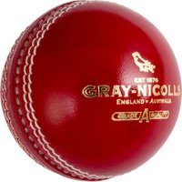 Gray-Nicolls Crest Academy Cricket Ball - Size: 142g - Red