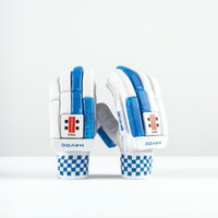 Gray-Nicolls Havoc 1.0 350 Junior Batting Gloves - Size: RH - Age 11-12 - White
