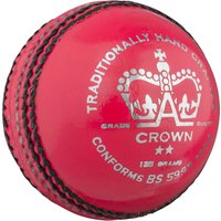 Gray-Nicolls Crown 2 Star Cricket Ball - Size: 156g - Pink
