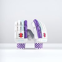 Gray-Nicolls GEM 2.1 Pro Performance Batting Gloves - Size: RH - Gem - White
