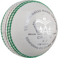 Gray-Nicolls Crown 2 Star Cricket Ball - Size: 135g - White