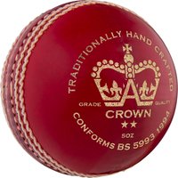 Gray-Nicolls Crown 2 Star Cricket Ball - Size: 156g - Red