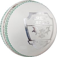 Gray-Nicolls Crest Legend Cricket Ball - Size: 156g - White
