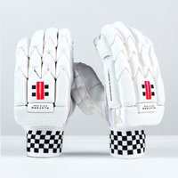 Gray-Nicolls Classic Players Edition Batting Gloves - Size: LH - Adult - White